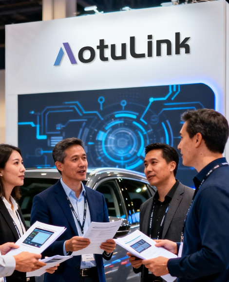AotuLink team working on vehicle technology